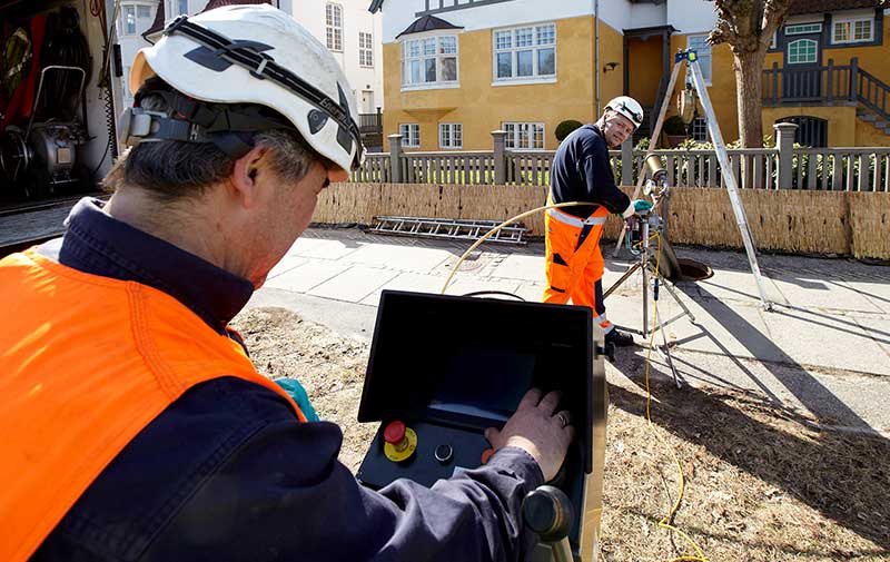 pre sewer re-line scope